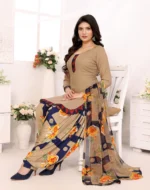 YASHIKA Unstitched Crepe Salwar Suit Material Printed - Image 4
